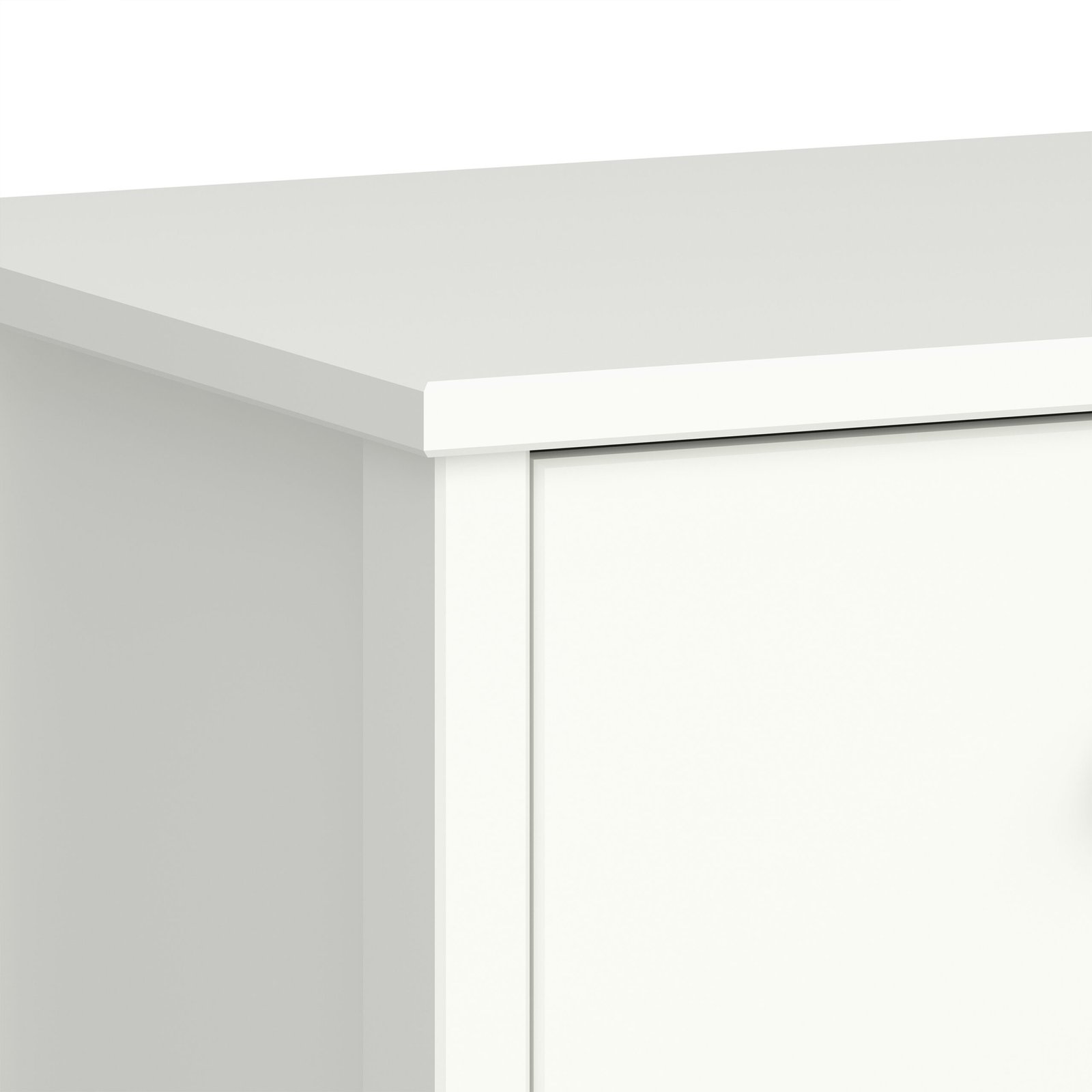 Tromso 3 Drawer Chest Off White - Image 5