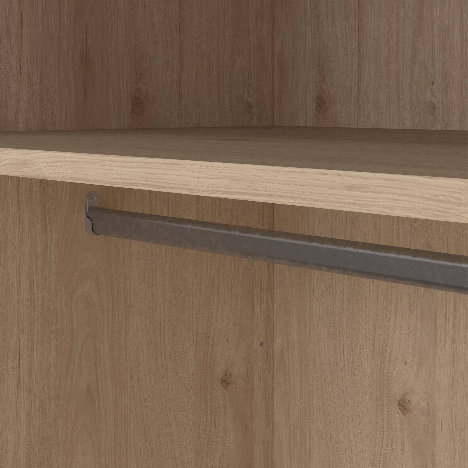 Madrid Wardrobe with 3 Doors in Jackson Hickory Oak - Image 8