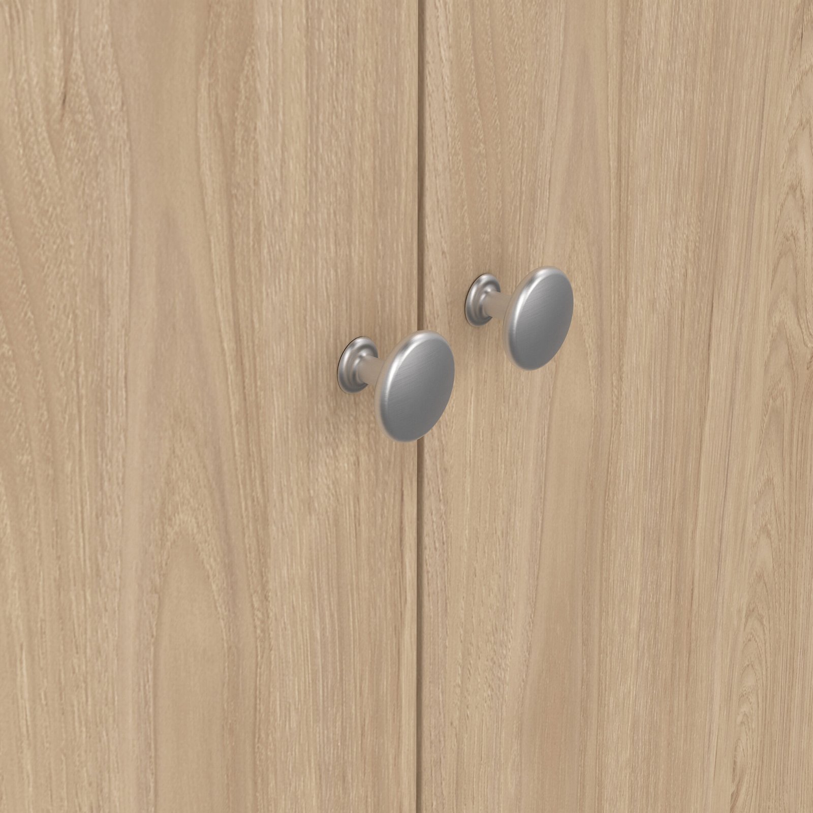 Madrid Wardrobe with 3 Doors in Jackson Hickory Oak - Image 9