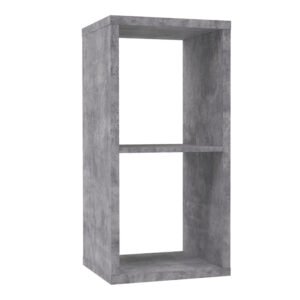 Mauro 1 Shelf Storage Unit in Concrete Grey