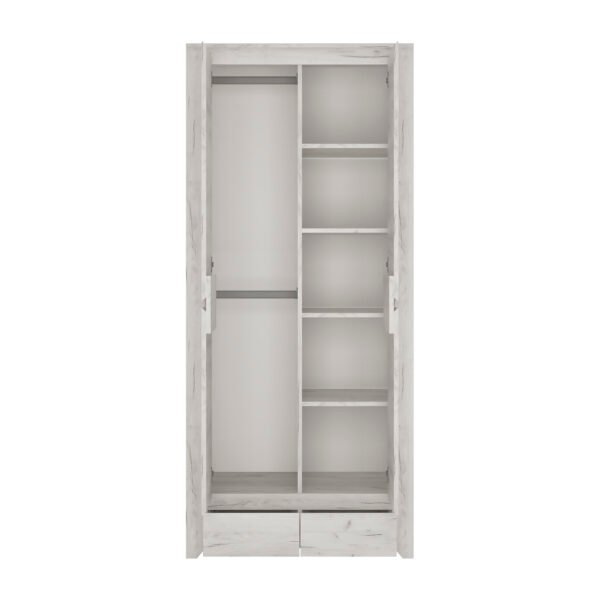 Angel 2 Door 2 Drawer Fitted Wardrobe - Image 5