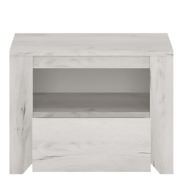 Angel 1 Drawer Bedside Cabinet - Image 4