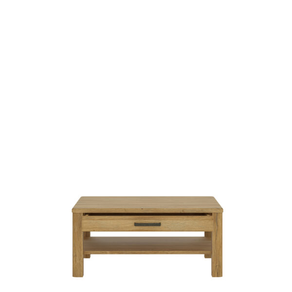 Cortina 1 Drawer Coffee Table in Grandson Oak - Image 3
