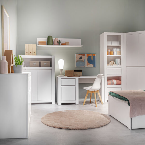 Novi 2 Door Cabinet in Alpine White - Image 6
