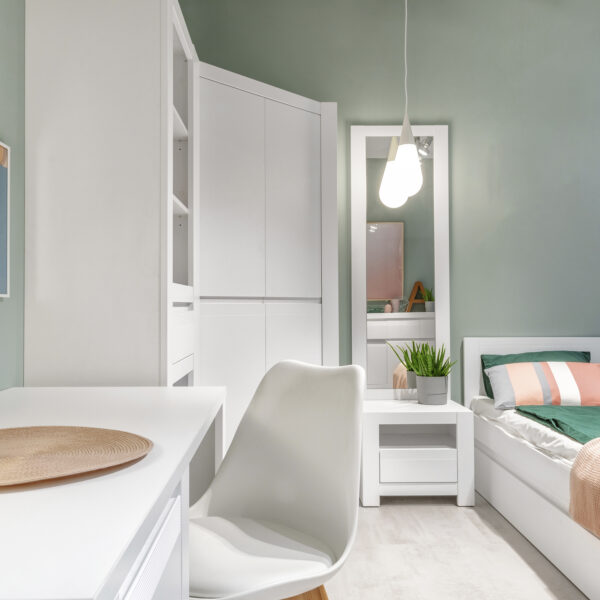 Novi 2 Drawer Bookcase in Alpine White - Image 5
