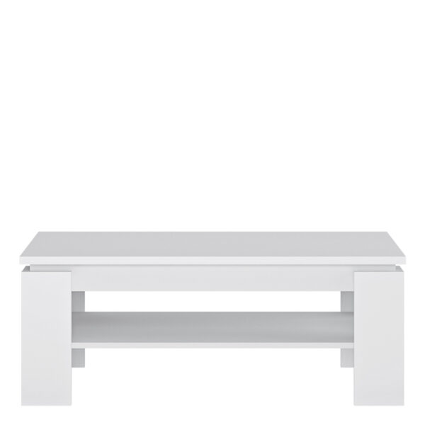 Fribo Large Coffee Table in White - Image 3