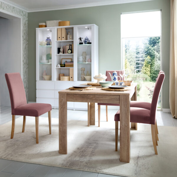 Fribo Extending Dining Table 140-180cm in Oak - Image 3