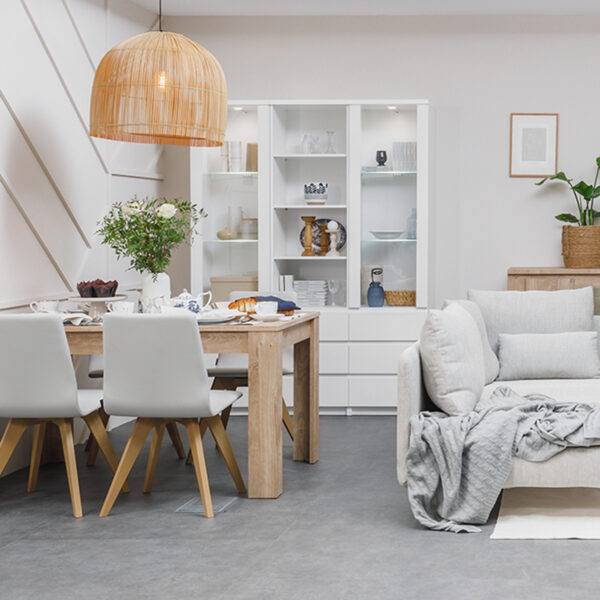 Fribo Extending Dining Table 140-180cm in Oak - Image 4