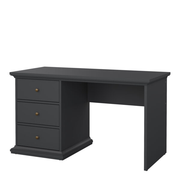 Paris Desk in Matt Grey - Image 3