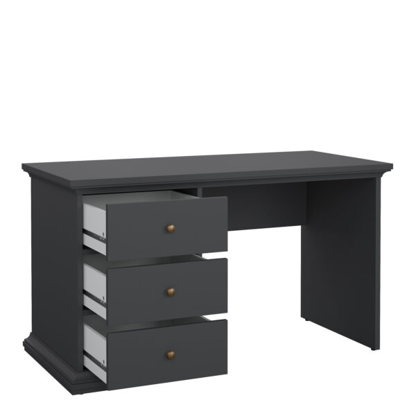 Paris Desk in Matt Grey - Image 5