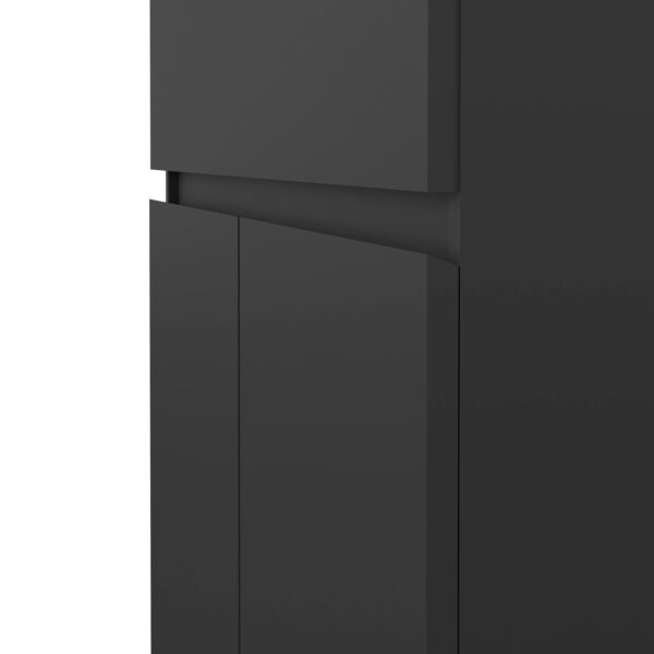 Naia Sideboard - 1 Drawer 2 Doors in Black Matt - Image 7