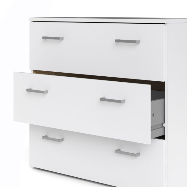 Space Chest of 3 Drawers in White - Image 9