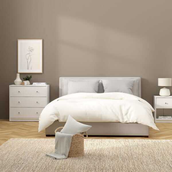 May Chest of 3 Drawers in White - Image 7