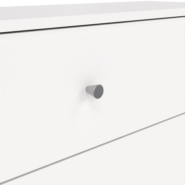 May Chest of 3 Drawers in White - Image 9