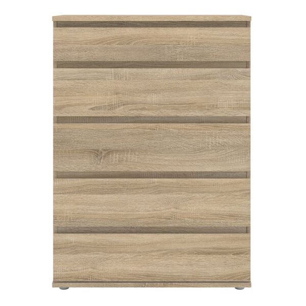 Nova Chest of 5 Drawers in Oak - Image 3