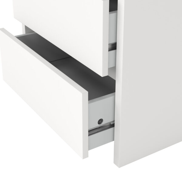 Next Nightstand 2 drawers White - Image 9