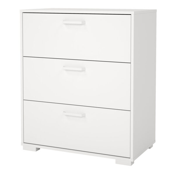 Sofia Chest 3 drawers White - Image 3