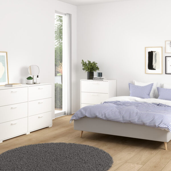 Sofia Chest 3 drawers White - Image 6