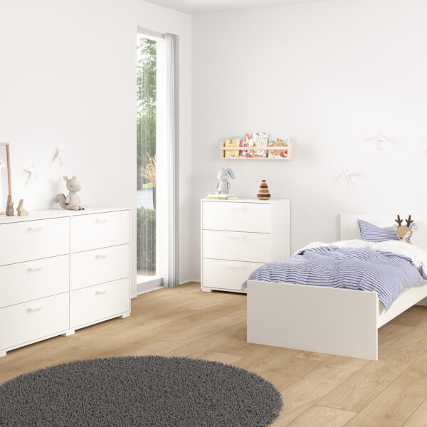 Sofia Chest 3 drawers White - Image 7