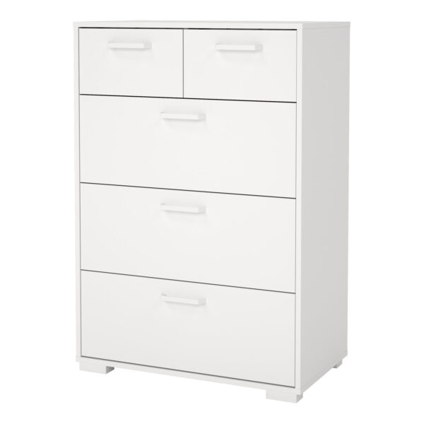 Sofia Chest 3 + 2 drawers White - Image 3