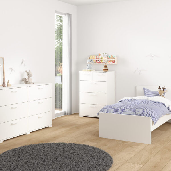 Sofia Chest 3 + 2 drawers White - Image 7
