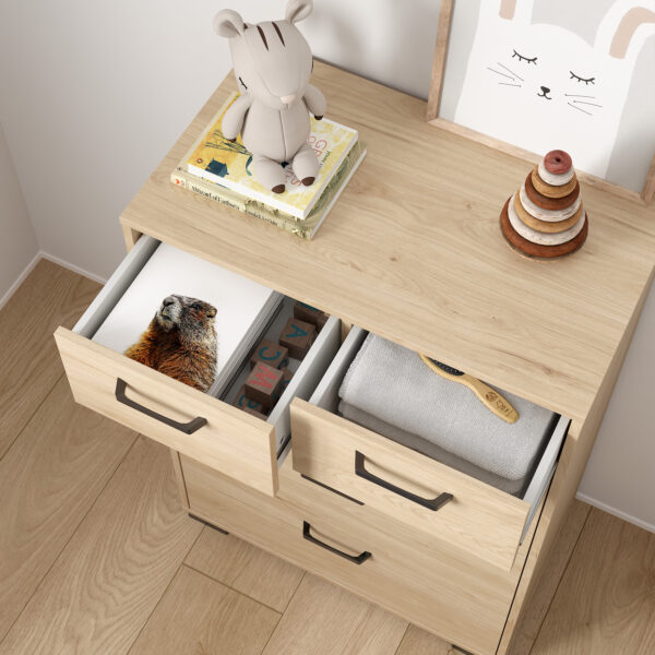 Sofia Chest 3 + 2 drawers Jackson Hickory - Image 11