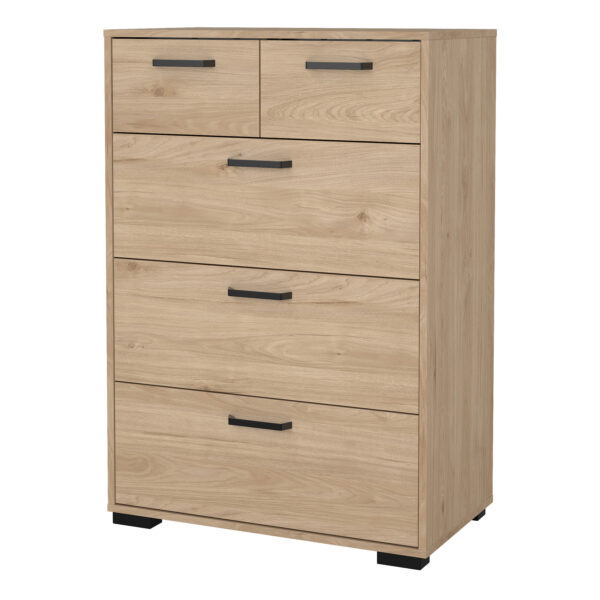 Sofia Chest 3 + 2 drawers Jackson Hickory - Image 3