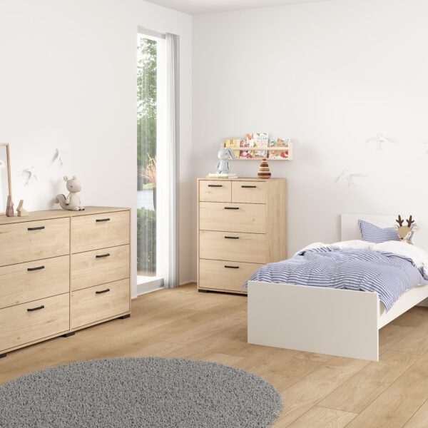 Sofia Chest 3 + 2 drawers Jackson Hickory - Image 7