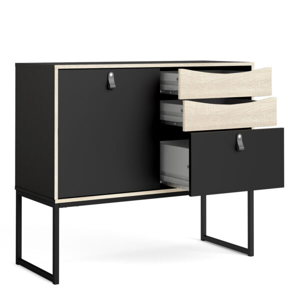 Stubbe Sideboard with 1 Door 3 Drawers - Image 5