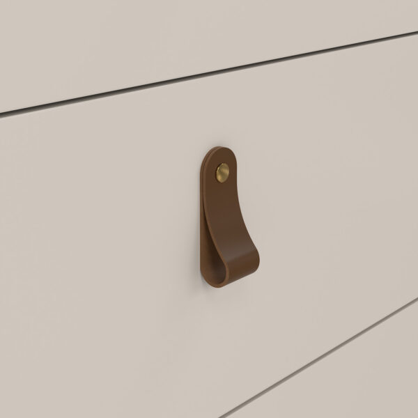 Barcelona Sideboard 2 Doors + 3 Drawers in Cashmere - Image 8