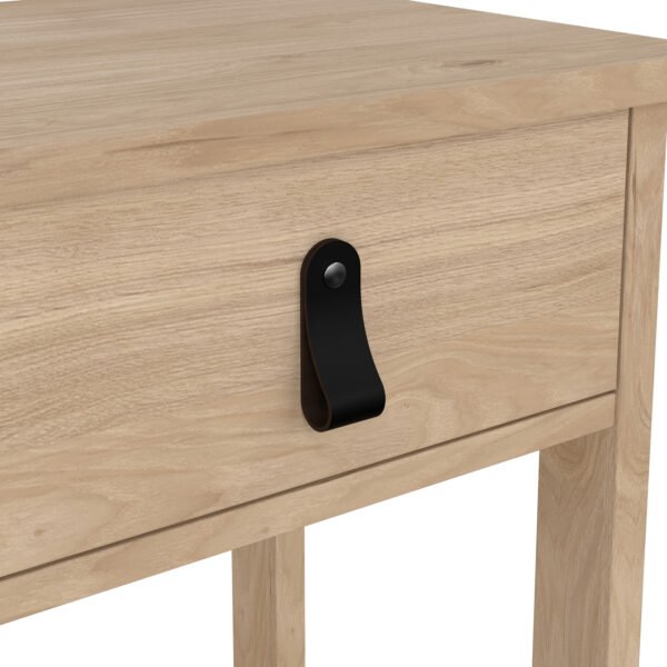 Barcelona Bedside Table with 1 Drawers in Jackson Hickory Oak - Image 8