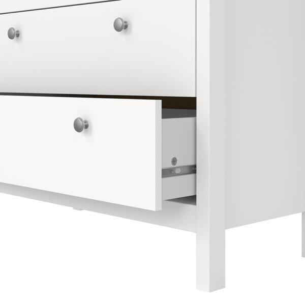 Madrid Chest 3+2 Drawers in White - Image 10