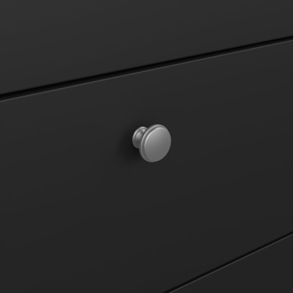 Madrid Chest 3+2 Drawers in Matt Black - Image 10