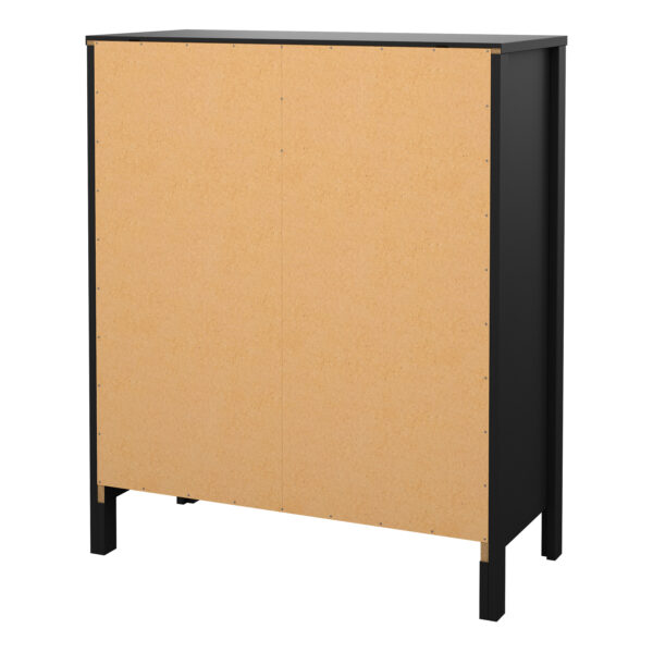 Madrid Chest 3+2 Drawers in Matt Black - Image 4