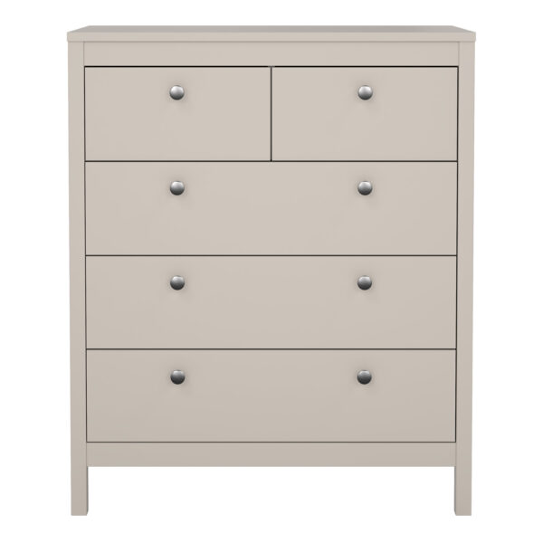 Madrid Chest 3+2 Drawers in Cashmere - Image 2