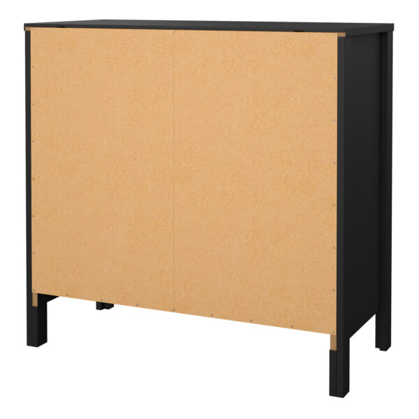 Madrid Chest 3 Drawers in Matt Black - Image 4