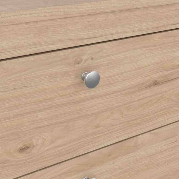 Madrid Chest 3 Drawers in Jackson Hickory Oak - Image 7