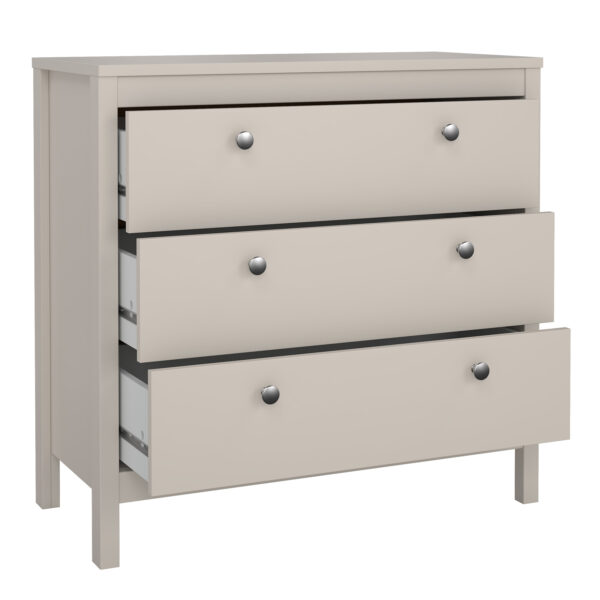 Madrid Chest 3 Drawers in Cashmere - Image 5