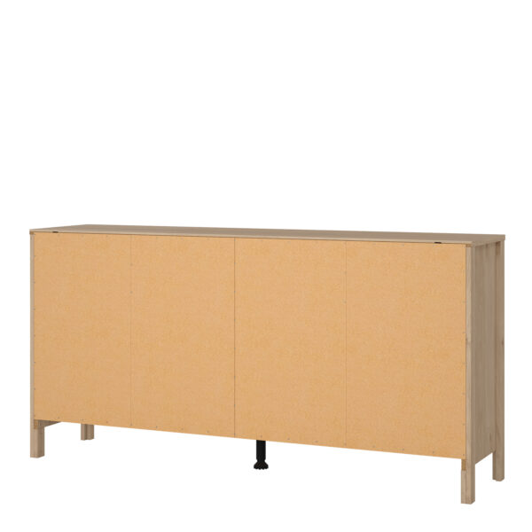 Madrid Double Dresser 4+4 Drawers in Jackson Hickory Oak - Image 4