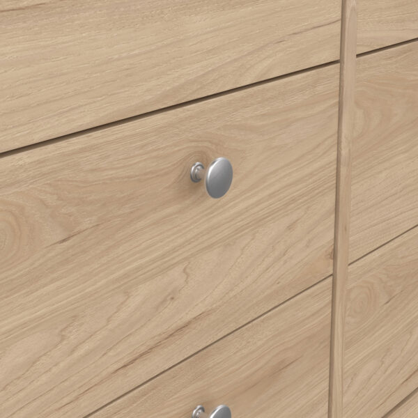 Madrid Double Dresser 4+4 Drawers in Jackson Hickory Oak - Image 8