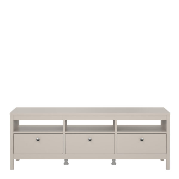 Madrid TV Unit 3 Drawers in Cashmere - Image 2