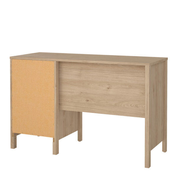 Madrid Desk 3 Drawers in Jackson Hickory Oak - Image 5