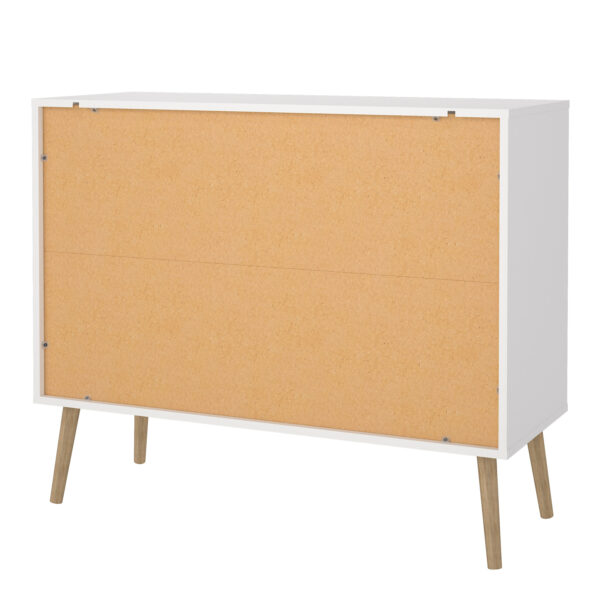 Cumbria Chest 2 + 2 Drawers White - Image 4