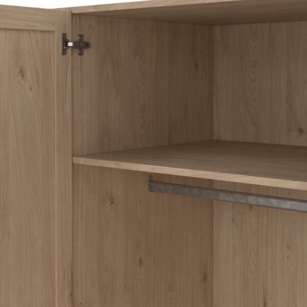 Brande Wardrobe with 4 Frame Doors in Jackson Hickory Oak - Image 10