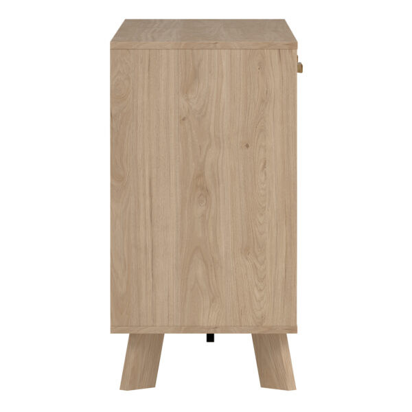 Ikast Sideboard 2 Doors + 3 Drawers in Jackson Hickory and White - Image 5