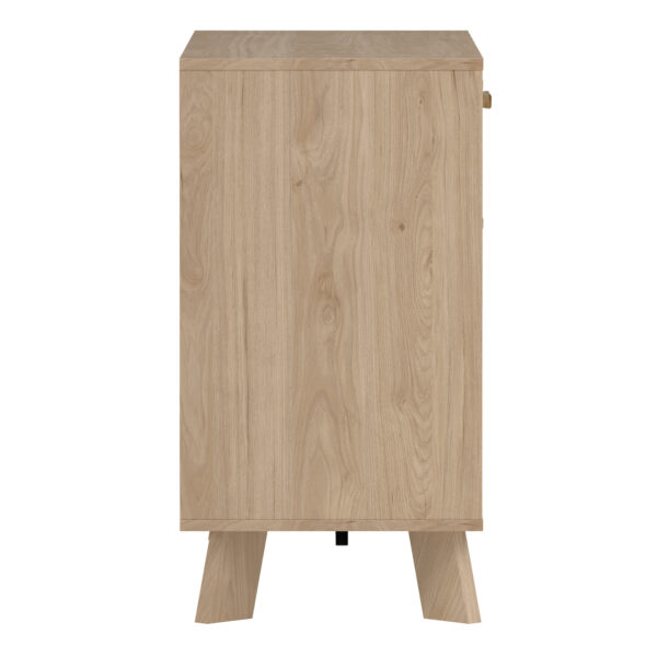 Ikast Sideboard 2 Doors + 1 Drawer in Jackson Hickory and White - Image 5