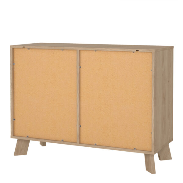 Ikast Sideboard 2 Doors + 1 Drawer in Jackson Hickory and White - Image 6
