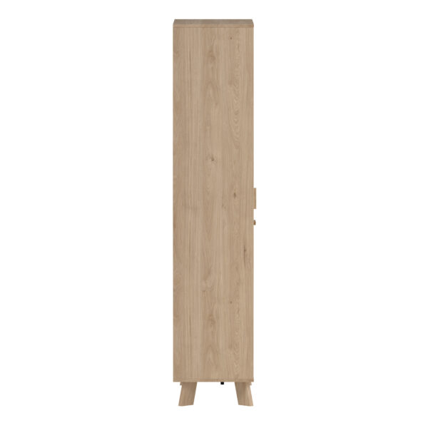 Ikast China Cabinet 2 Doors in Jackson Hickory and White - Image 5