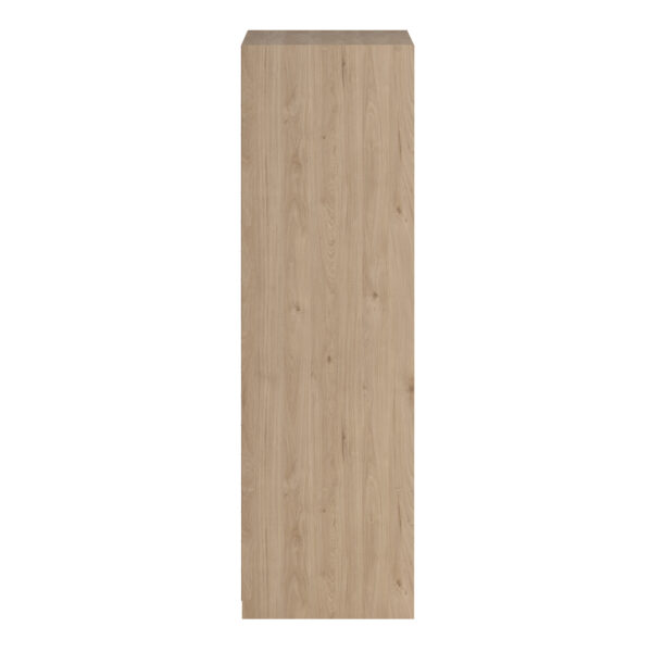 Line Wardrobe with 2 Sliding Doors 1 Sliding Door with Mirror in Jackson Hickory Oak - Image 5