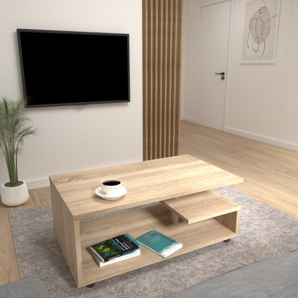 Bailey Coffee Table in Sonoma Oak - Image 4